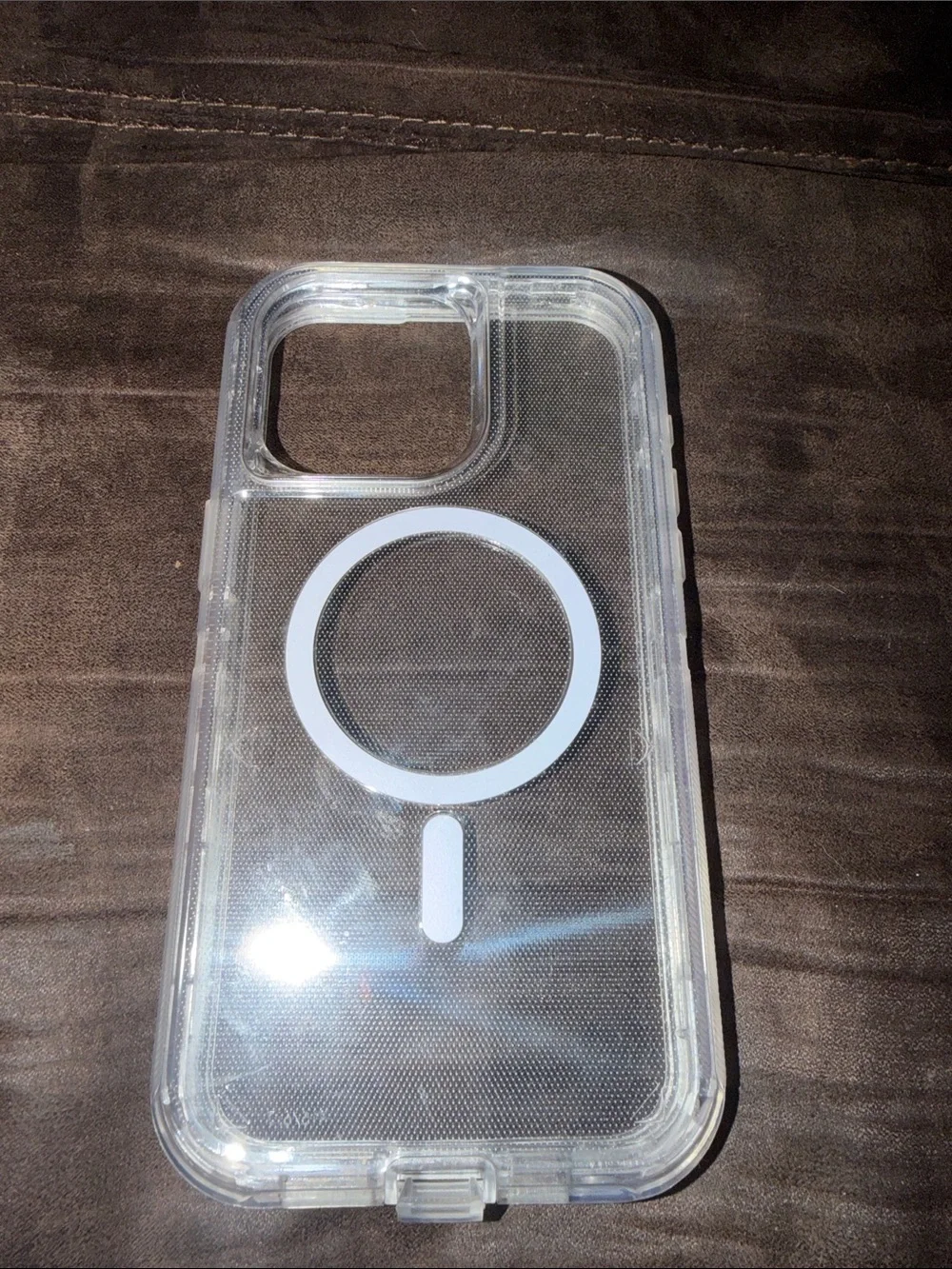 Clear MagSafe-Compatible iPhone Protective Case - Transparent